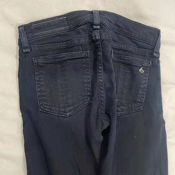 Rag and Bone dark capri denim skinny jeans size 24 - Picture 6 of 12